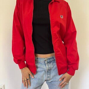 Original red Levi's bomber jacket